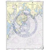 NOAA Nautical Chart 13312: Frenchman and Blue Hill Bays and Approaches